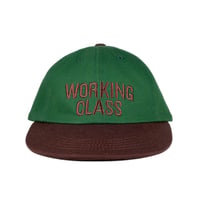 「THE UNION」THE COLOR / "WORKING CLASS" CAP / color - OLIVE x BROWN