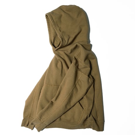 「THE UNION」THE FABRIC / ASH RIB HOODIE / color - OLIVE