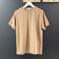 「THE UNION」THE FABRIC / PLAIN TEE / color - BROWN