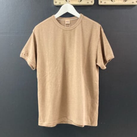 「THE UNION」THE FABRIC / PLAIN TEE / color - BROWN