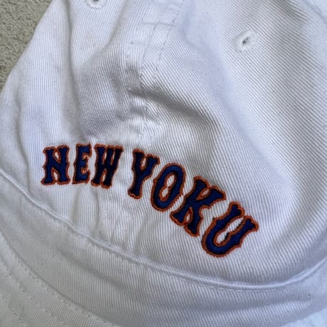 「THE UNIIN」”NEW YOKU" HAT  / color - WHITE