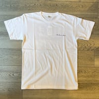 「THE UNION」THE FABRIC / CAMPANY LOGO TEE / color - WHITE