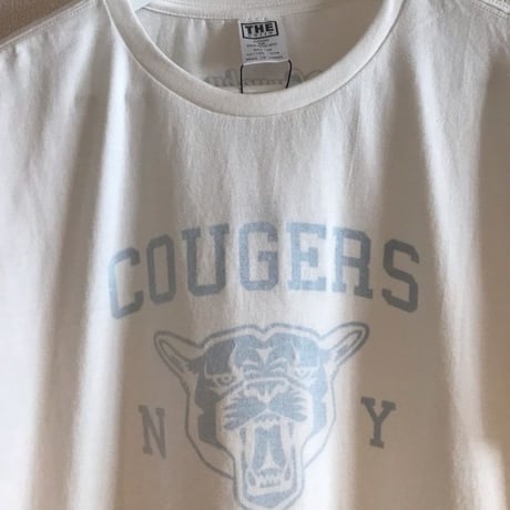 THE UNIIN 「NEW YOKU COUGERS」 col-WHIT / print-BLUE
