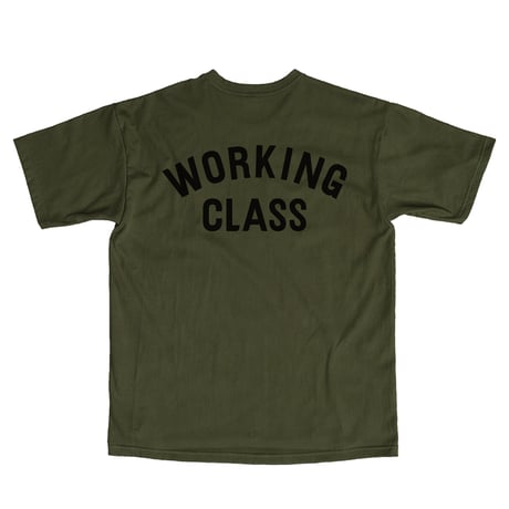 「THE UNION」THE FABRIC / "WORKING CLASS" T-SHIRTS / color - OLIVE