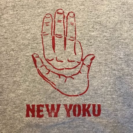 「THE UNIIN」HAND SIGN PARKER / color - GREY