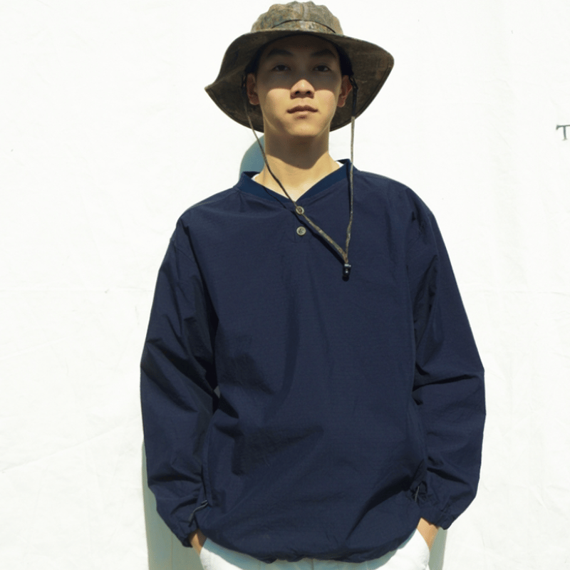 THE UNION THE FABRIC フード付き ネルシャツ L