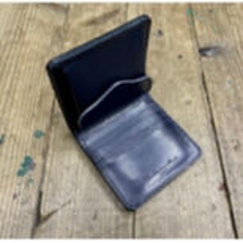 THE UNION」THE COLOR / INDIGO STUDS HALF WALLET