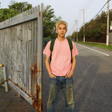 「THE UNION」THE FABRIC / THE RB TEE / color - PEACH