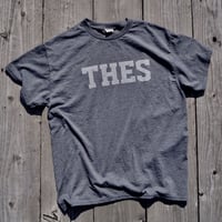 「THE UNION」THE FABRIC / "THES" USED TEE  / color - GRAY