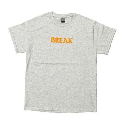 「THE UNIIN」THE "BREAK" TEE  / color - ASH GRAY