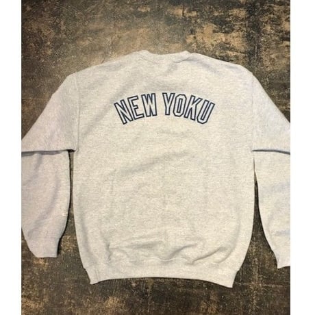 「THE UNIIN」NEW YOKU Jankees SWEAT / color - GREY