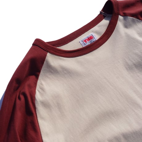 「THE UNION」THE FABRIC / CA RAGLAN TEE / color - BROWN