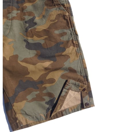「THE UNION」THE FABRIC / WORK SHORTS / color - CAMO