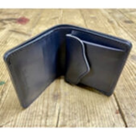 「THE UNION」THE COLOR / INDIGO STUDS HALF WALLET / color - INDIGO