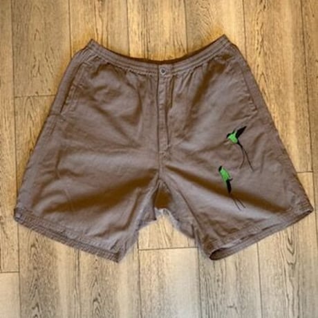 「THE UNION」THE FABRIC / "Humming Bird" HEMP SHORTS / color - GREY