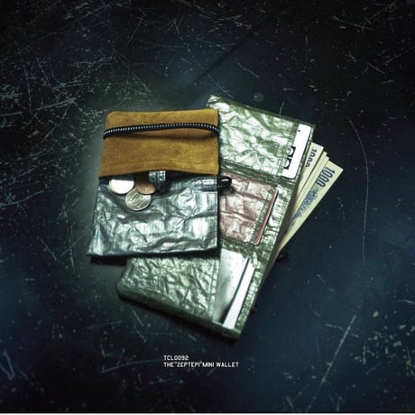 「THE UNION」THE COLOR / THE "ZEPTEPI" MINI WALLET / color -GRAY