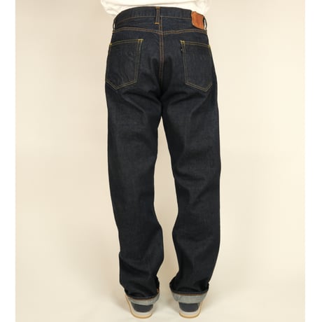 「THE UNION」THE BLUEST OVERALL  /  "JABA" DENIM PANTS w/cornmiles /  color - INDIGO