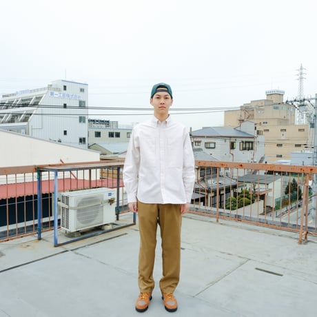 「THE UNION」THE FABRIC /  THE OX SHIRTS / color - LIGHT BEIGE