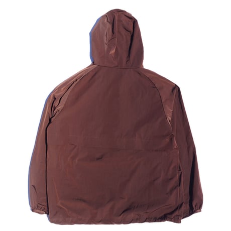 「THE UNION」THE FABRIC /  PULL NYLON PARKA / color - CHOCO
