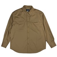「THE UNION」THE FABRIC / MESH L/S SHIRTS / color - BEIGE