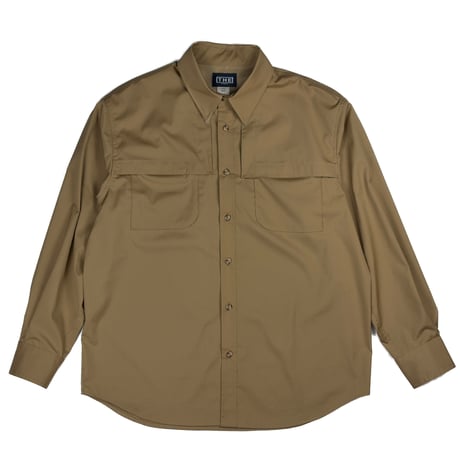 「THE UNION」THE FABRIC / MESH L/S SHIRTS / color - BEIGE