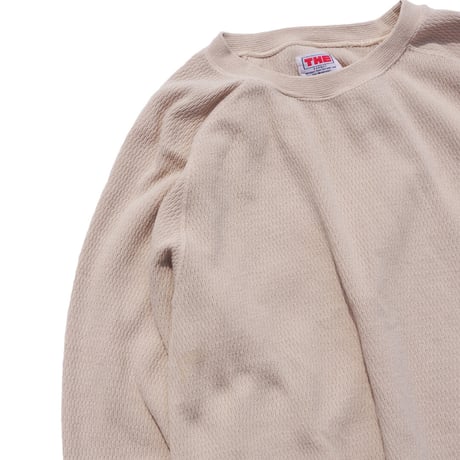 「THE UNION」THE FABRIC / THERMAL L/S SWEAT  / color - OFF WHITE