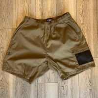 「THE UNION」THE FABRIC / NYLON HALF PANTS / color - BROWN