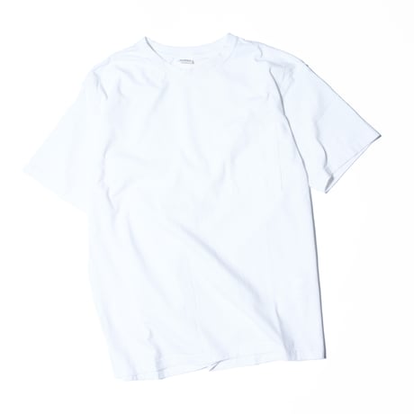 「THE UNION」THE FABRIC / THE POCKET BEST TEE / color - WHITE