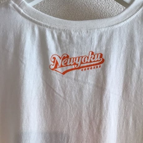 THE UNIIN 「NEW YOKU COUGERS」 col-WHIT / print-ORANGE