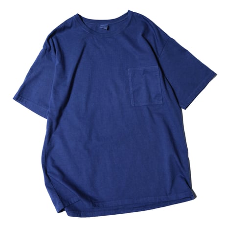 「THE UNION」THE FABRIC / THE POCKET BEST TEE / color - BLUE