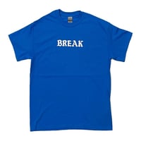 「THE UNIIN」THE "BREAK" TEE  / color - SAX BLUE