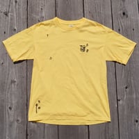 「THE UNION」THE FABRIC / SOUND "SKA" TEE  / color - YELLOW