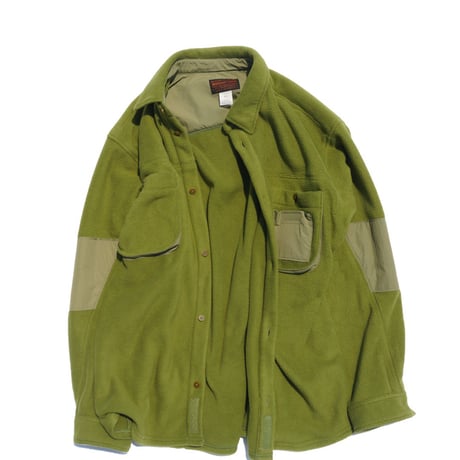 「THE UNION」THE FABRIC /  FLEECE HUNTER SHIRTS / color - GREEN