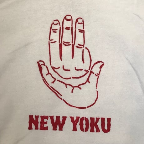 「THE UNIIN」HAND SIGN PARKER / color - WHITE