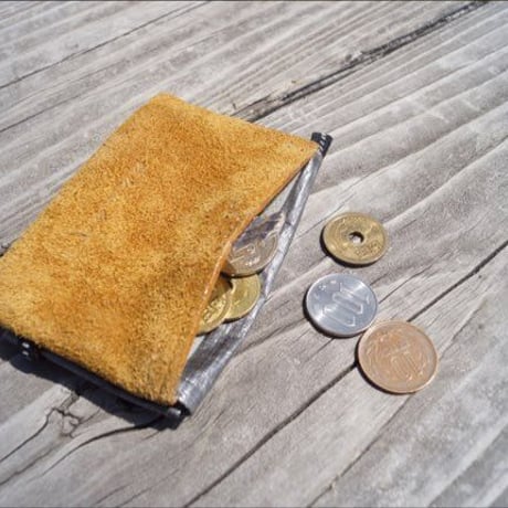 「THE UNION」THE COLOR / THE "ZEPTEPI" MINI WALLET / color -YELLOW