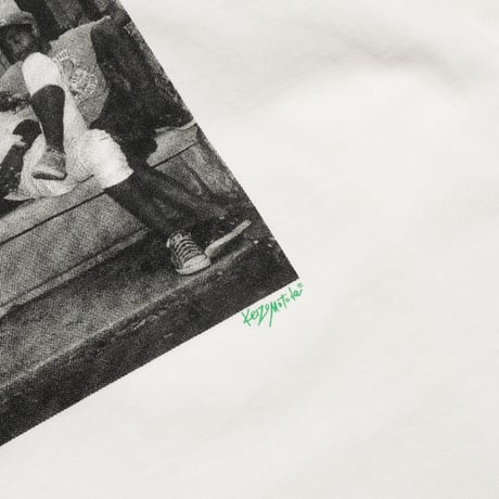 「THE UNION」THE FABRIC /  THE "PHOTO” TEE / color - WHITE