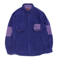 「THE UNION」THE FABRIC /  FLEECE HUNTER SHIRTS / color - NAVY