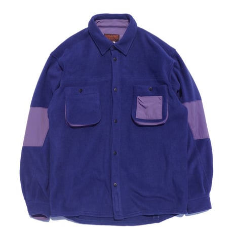 「THE UNION」THE FABRIC /  FLEECE HUNTER SHIRTS / color - NAVY