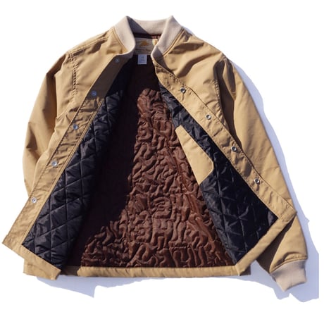 「THE UNION」THE FABRIC / ROUGH PUFF JACKET / color - BEIGE