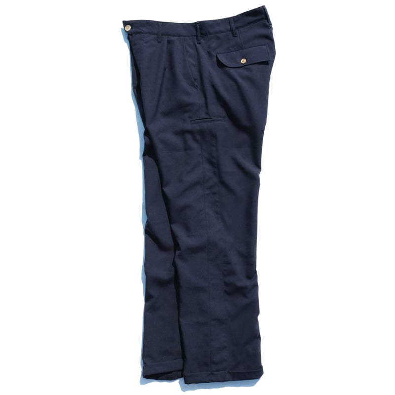 パンツ everyone easy slacks fabric (NAVY) everyone polyester twill easy slacks (NAVY) | everyone