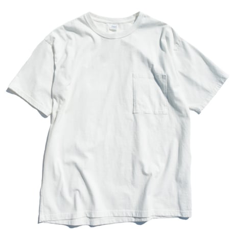 「THE UNION」THE FABRIC /  THE POCKET TEE / color - WHITE