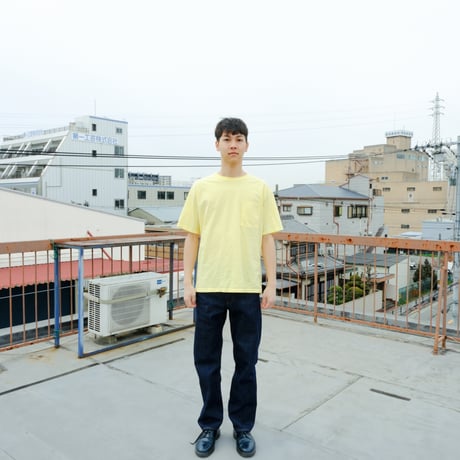 「THE UNION」THE FABRIC /  THE POCKET TEE / color - BLACK