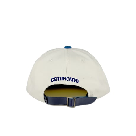 「THE UNION」THE COLOR / "WORKING CLASS" CAP / color - WHITE x BLUE