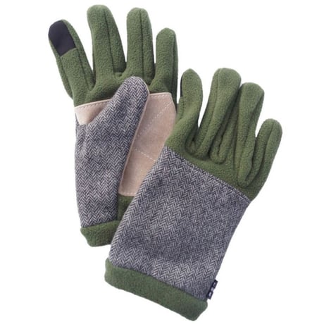 「THE UNION」THE COLOR / THE COMB GLOVES / color - GREY / OLIVE