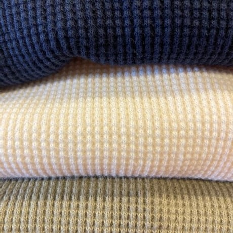 「THE UNION」THE FABRIC / THERMAL RAGLAN SWEAT / color -  OFF WHITE