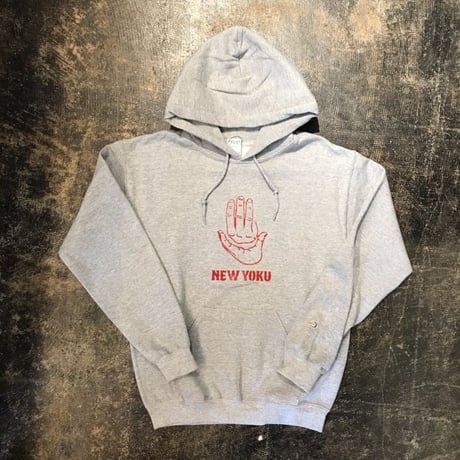 「THE UNIIN」HAND SIGN PARKER / color - GREY