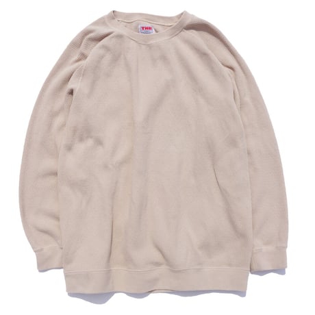 「THE UNION」THE FABRIC / THERMAL L/S SWEAT  / color - OFF WHITE