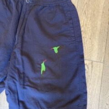 「THE UNION」THE FABRIC / "Humming Bird" HEMP SHORTS / color - NAVY