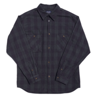 「THE UNION」THE FABRIC / DARK CHECK SHIRTS  / color - GREEN