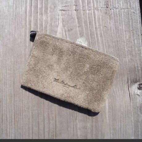 「THE UNION」THE COLOR / THE "ZEPTEPI" MINI WALLET / color -GRAY